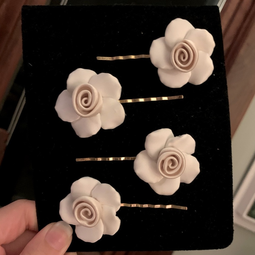 Wedding Hair Pins for Bride or Flower Girl